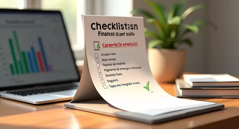 Checklist financeiro para quem recebe salário